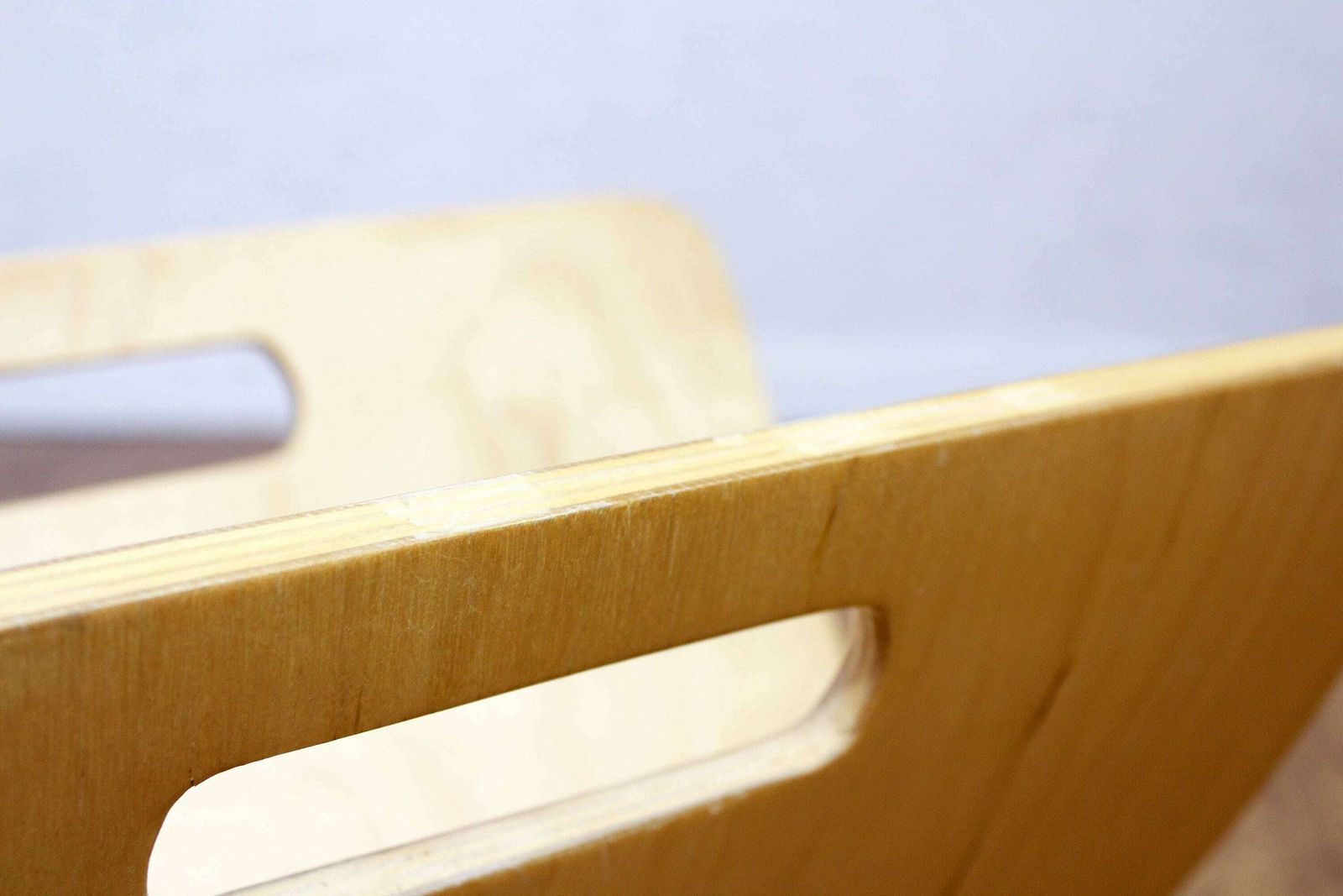 photo furniture Vintage Plywood Magazine Rack, 1980s