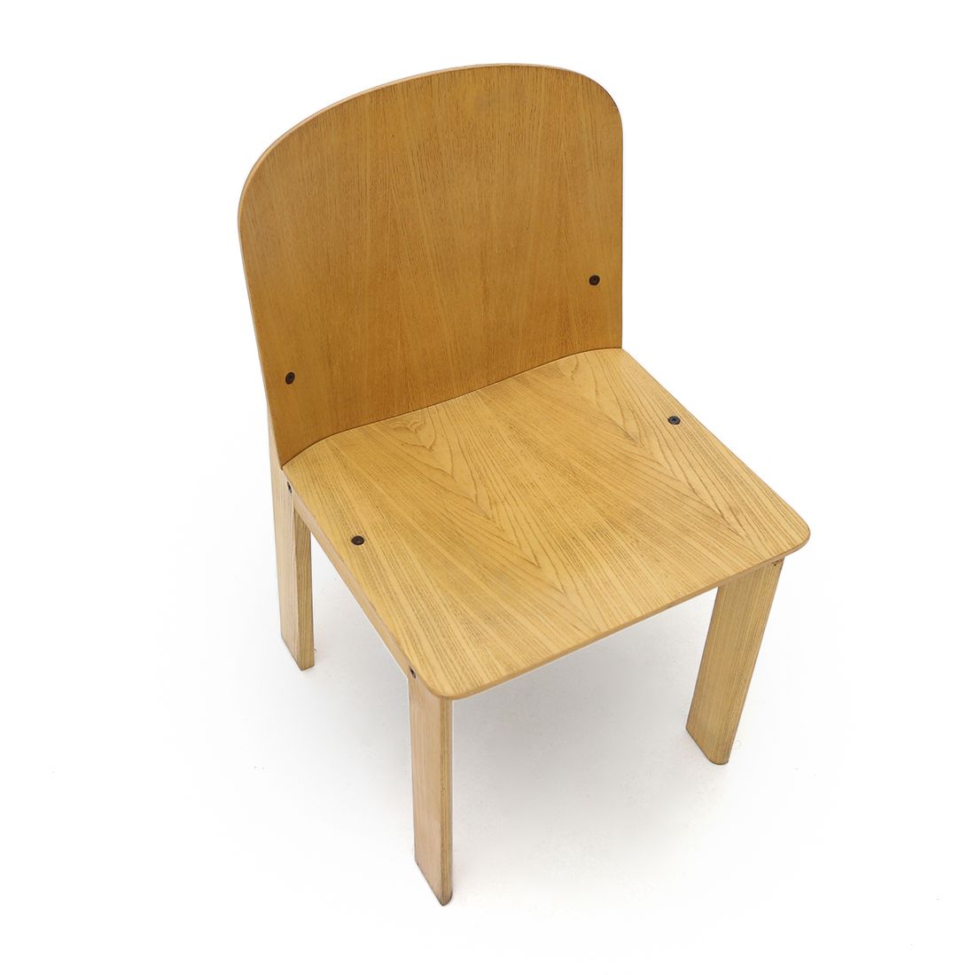 Wooden Chair By Luca Meda For Longoni, 70s photo Furniture