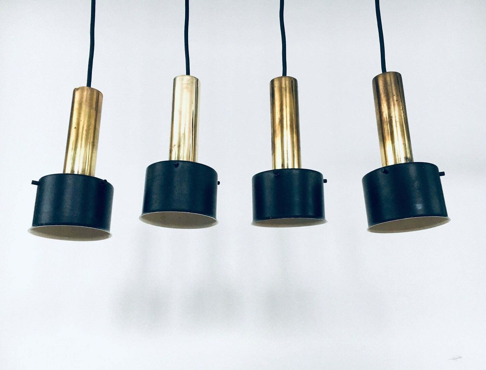 Mid Century Modern Italiaans Design Hanglampset, Italië, Ca. Jaren 1960 photo vintage