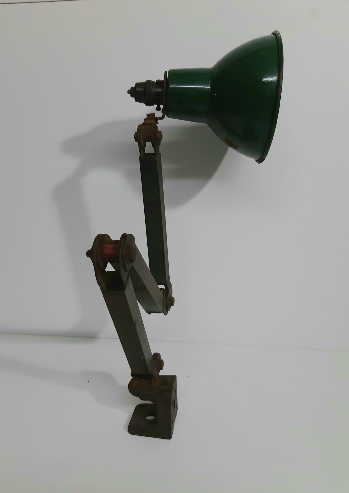 Industrial 3 Arm Machinist Task Lamp (Not Wired) photo 195.0