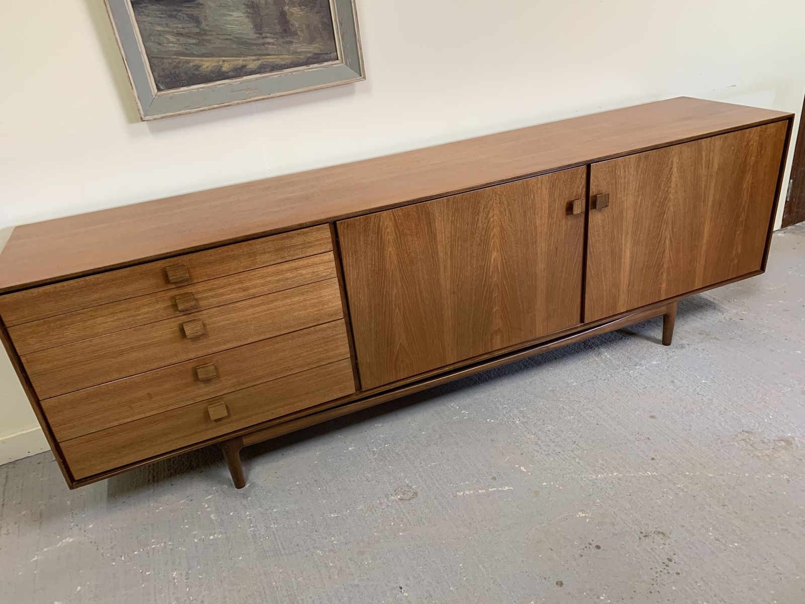 Kofod Larsen Sideboard, 1960s, Teak photo Furniture