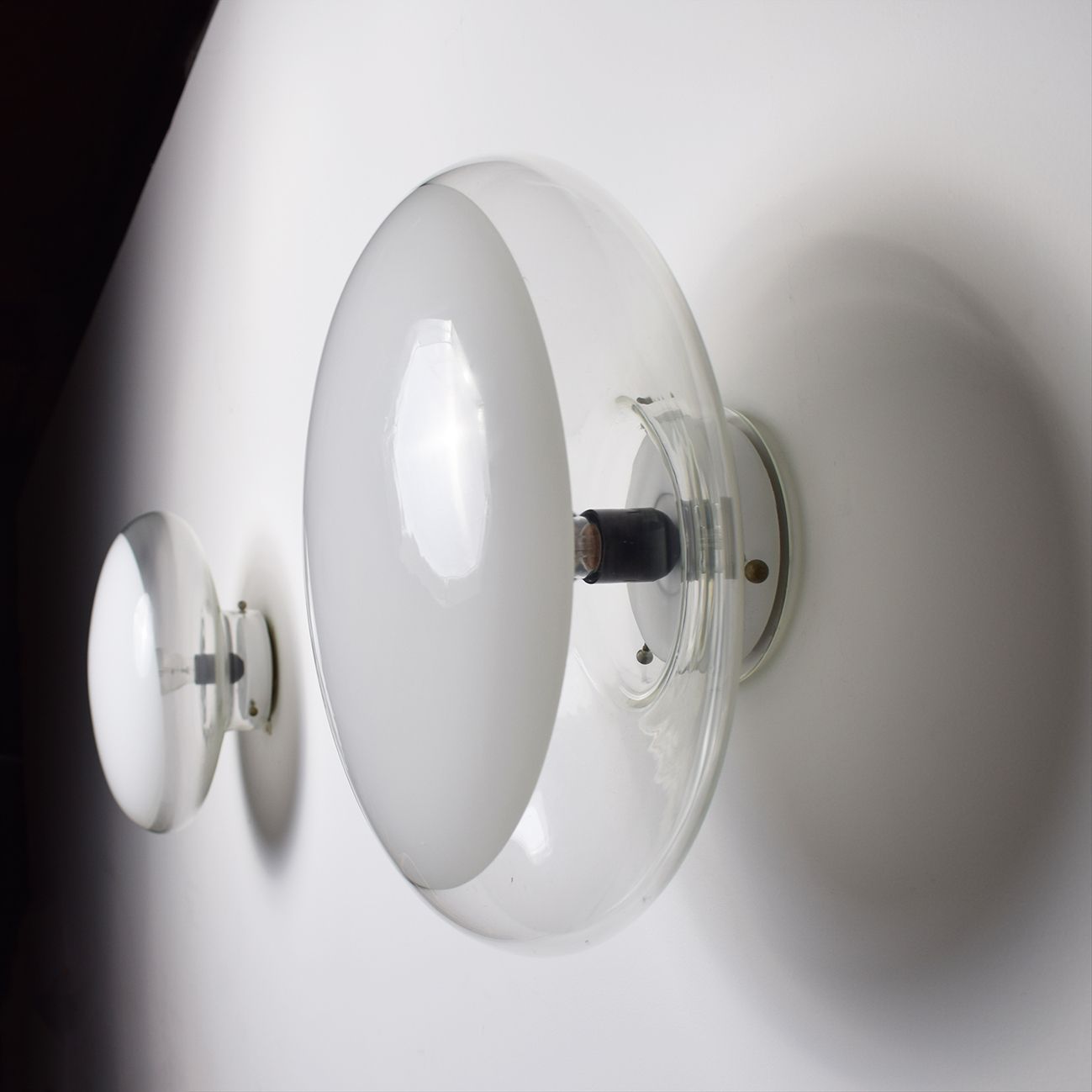 Italian Gill Sconces By Roberto Pamio And Renato Toso For Leucos, 1970s, Set Of 2 photo furniture