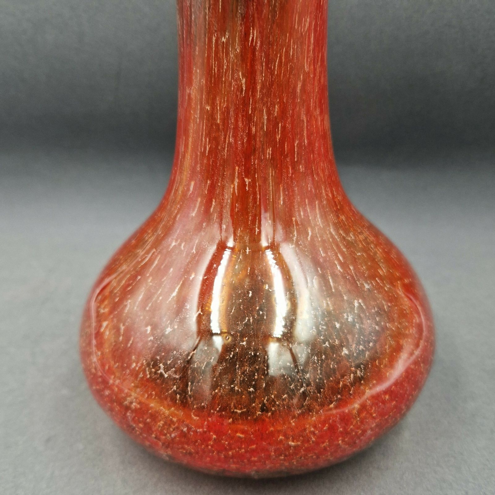 Mouth Blown Glass Vase From Wmf By Karl Wiedmann. 1940   1950 photo for sale