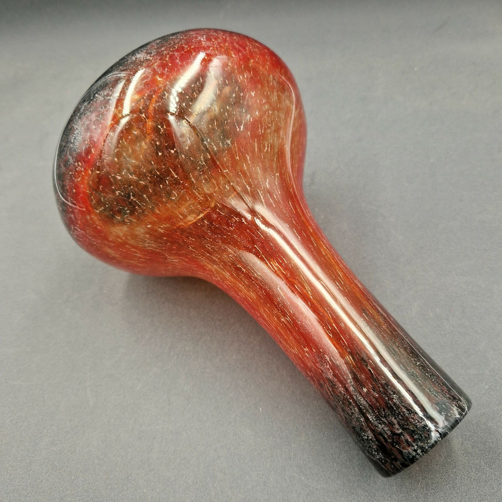 Mouth Blown Glass Vase From Wmf By Karl Wiedmann. 1940   1950 photo buy