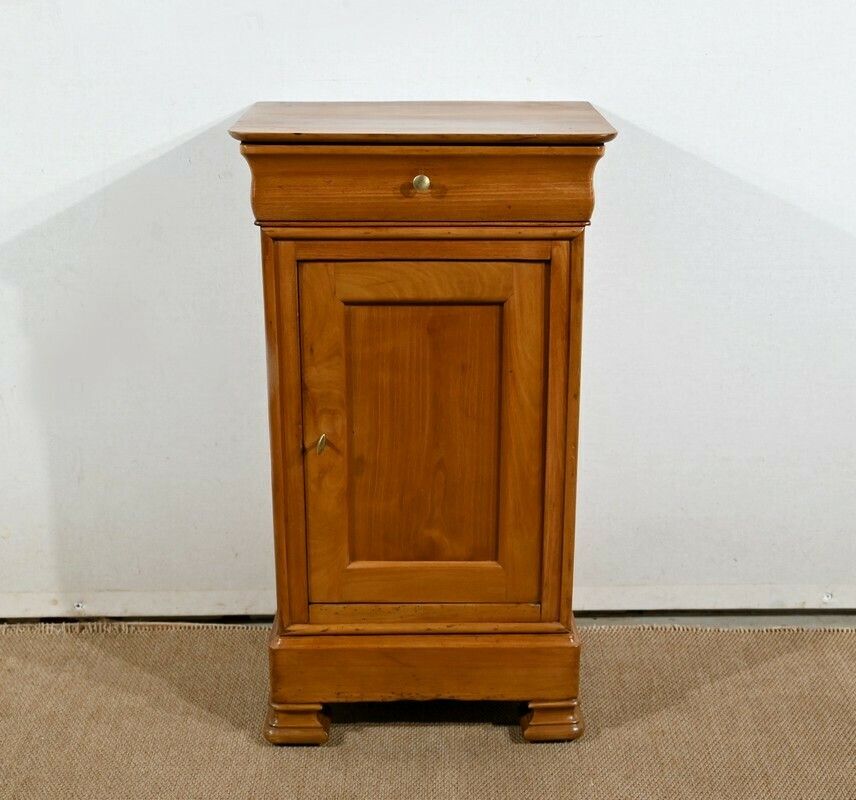 Small Bedside Table In Cherry, Louis Philippe Period   2nd Part Of The 19th Century