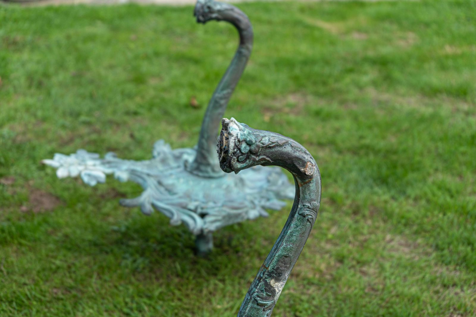 Large French Wall Bronze Fountains photo for sale