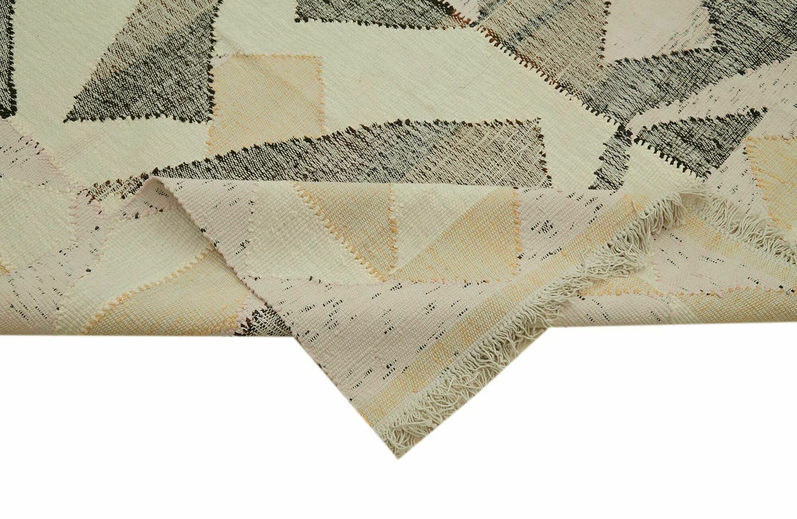 Handmade 415 X 310 Cm Beige Contemporary Area Rug photo vinterior