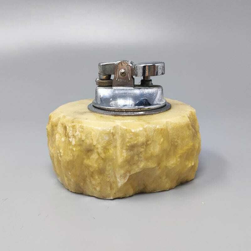 1960s Stunning Alabaster Smoking Set By Romano Bianchi photo 266.0