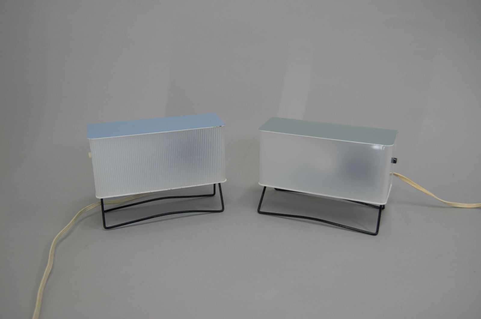 Set Of Two Table Lamps By Pokrok Zilina 1960s