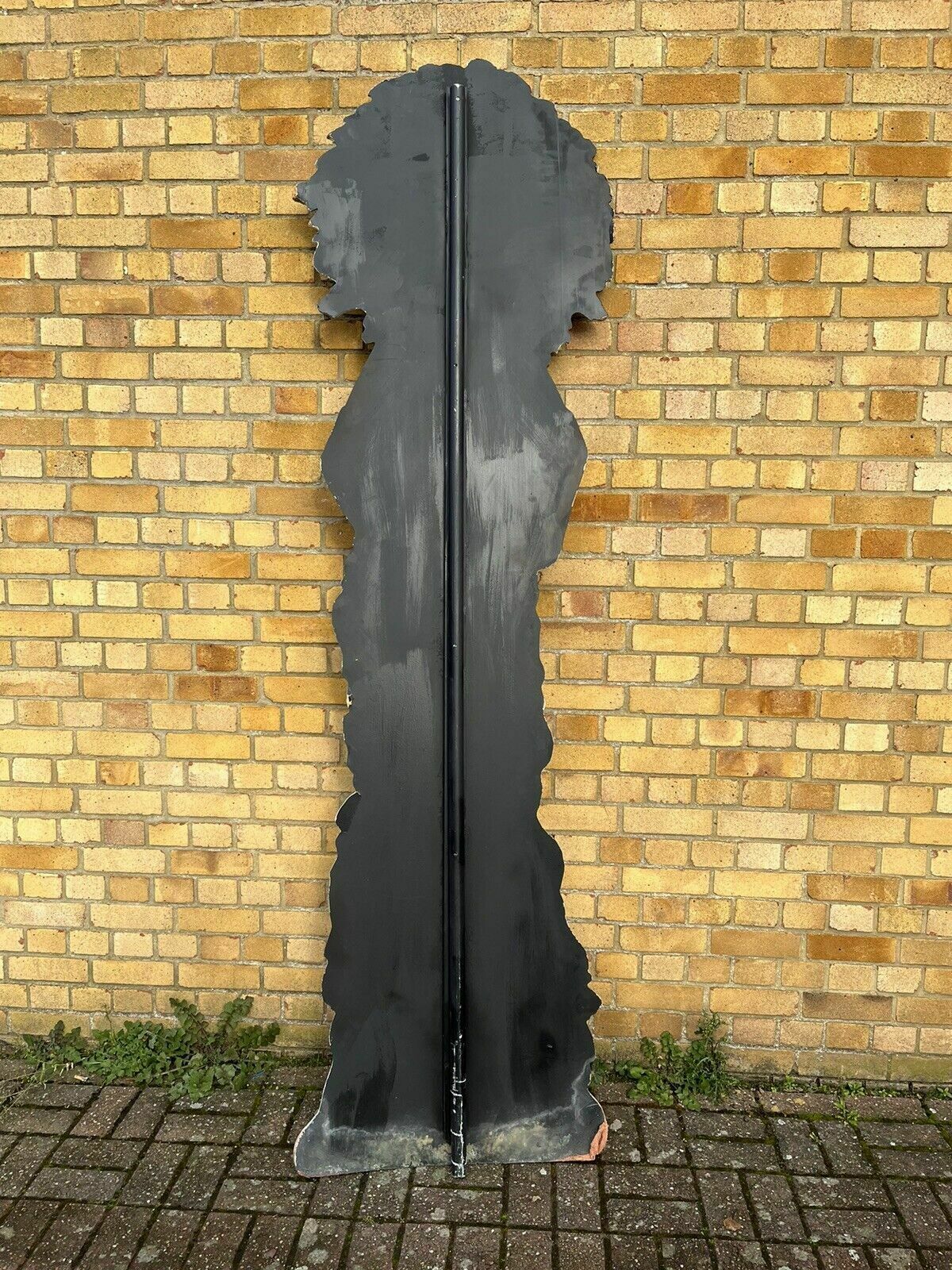 photo furniture Shop Sign Hand Painted Dancing Lady Window Prop 8 Feet Tall