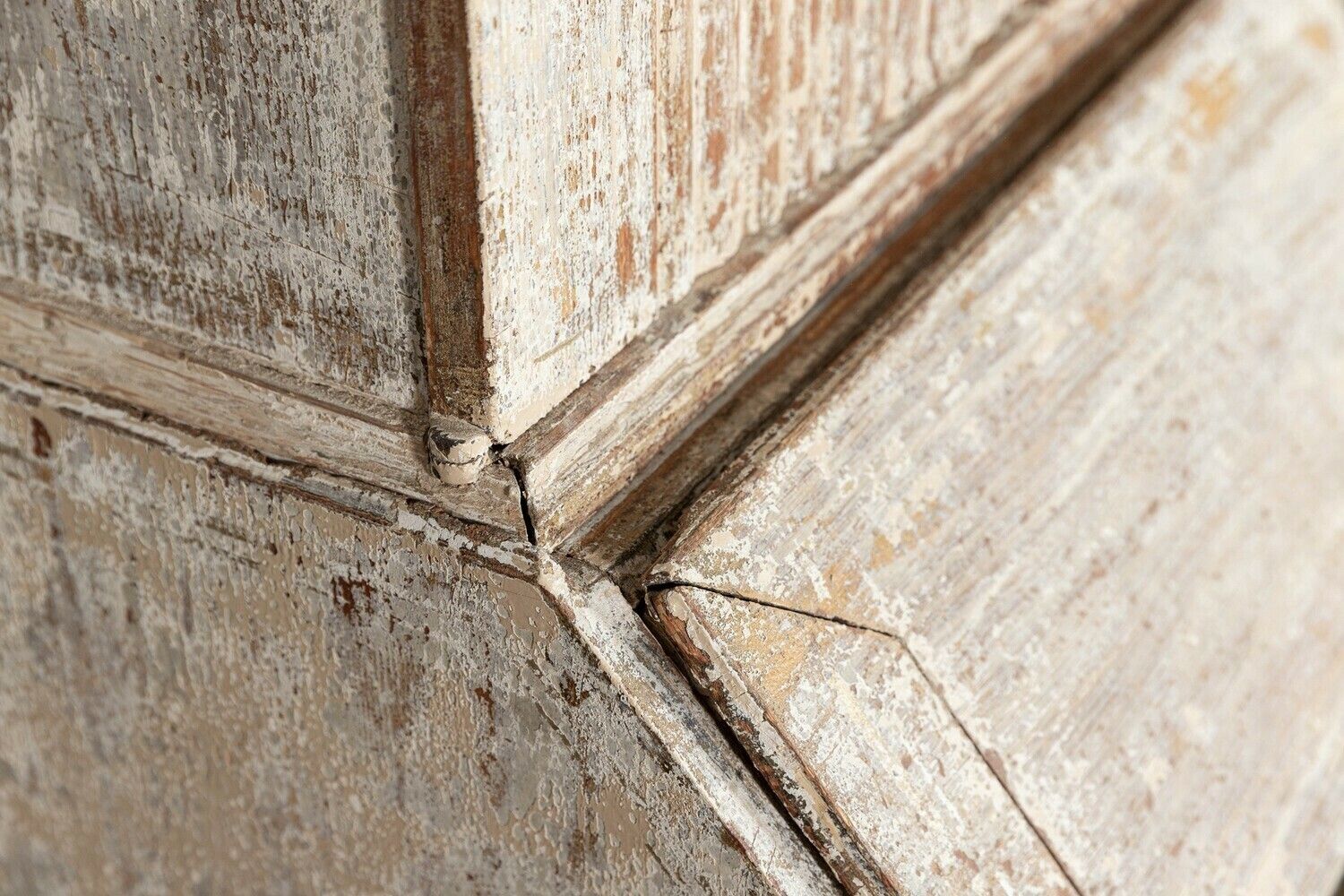 photo furniture Large Swedish Gustavian Dry Scraped Bureau