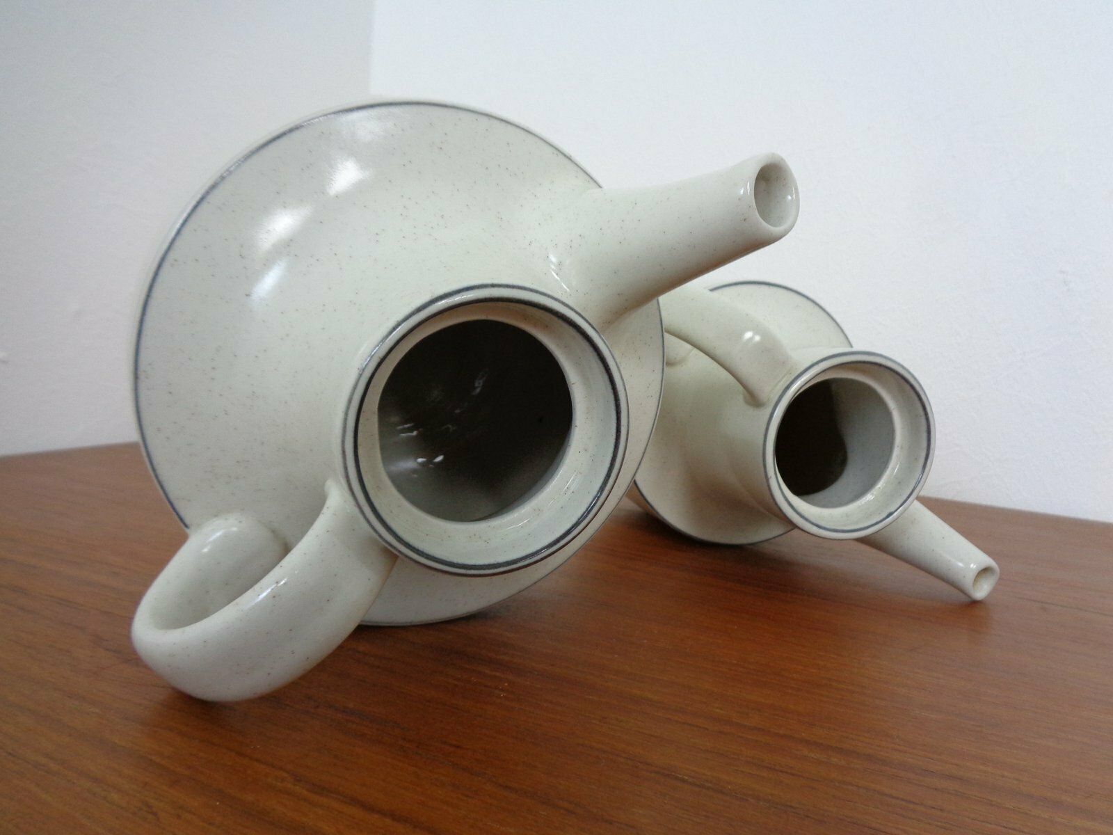 325.0 Swedish Birka Tea Pot & Coffeepot By Stig Lindberg For Gustavsberg, 1960s, Set Of 2 photo