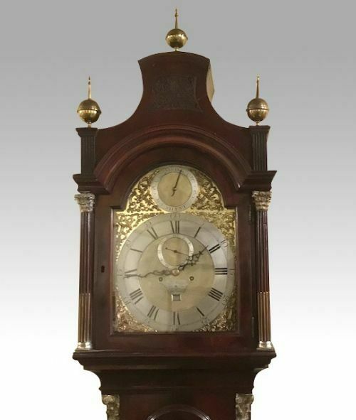 An Important George III Mahogany Longcase London Clock. Thomas Mudge, London Circa 1765 photo Home Decor