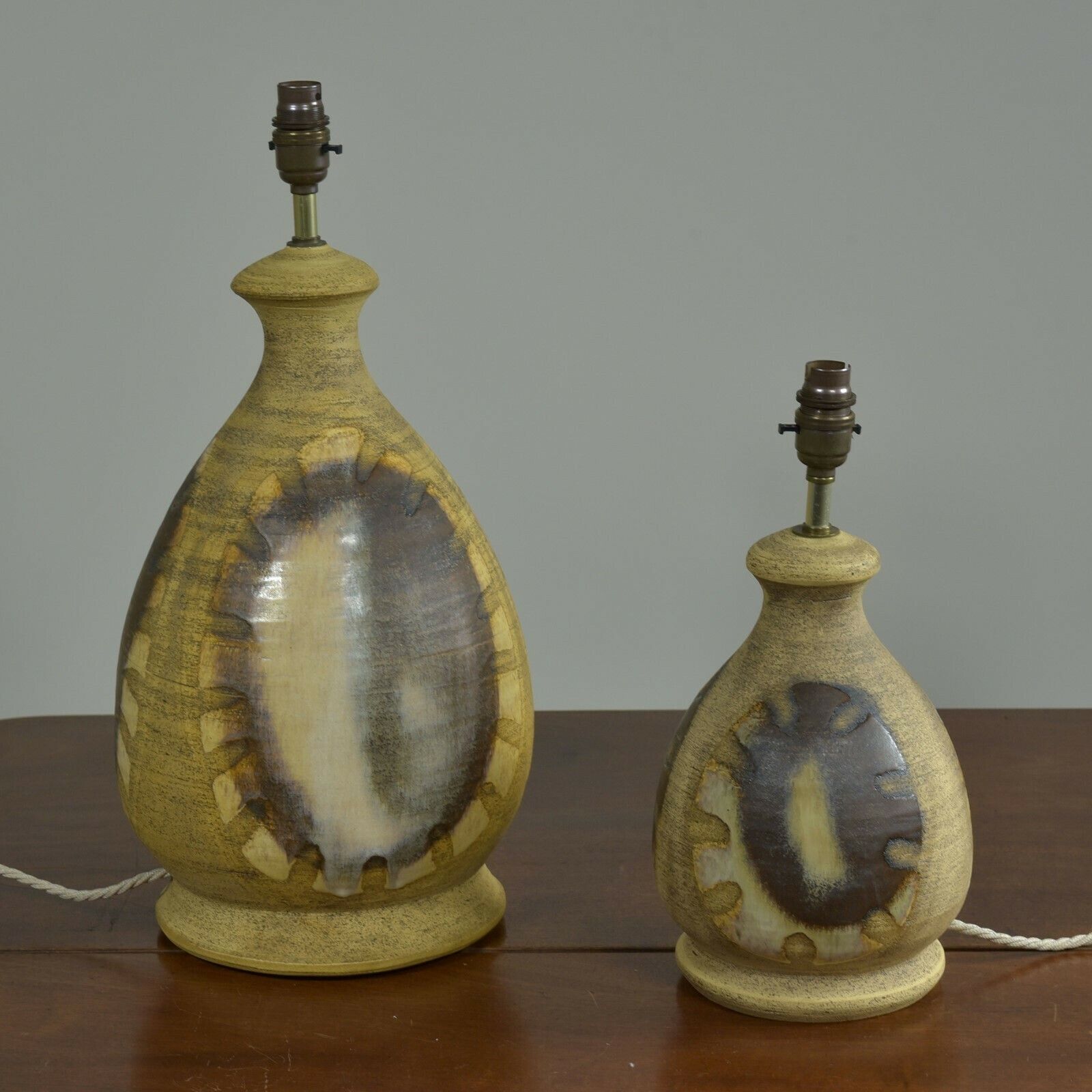 Medium Iden Pottery Lamp, 1970s photo vinterior