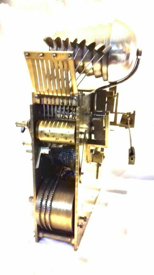Large Triple Fusee Bracket Boardroom Musical Clock photo buy