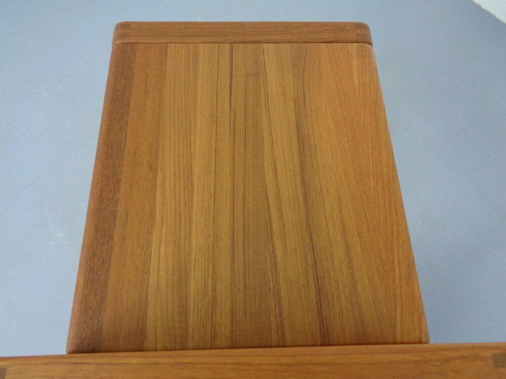 photo vintage Teak Side Table With Drawer From Salling Stolefabrik Durup, 1970s