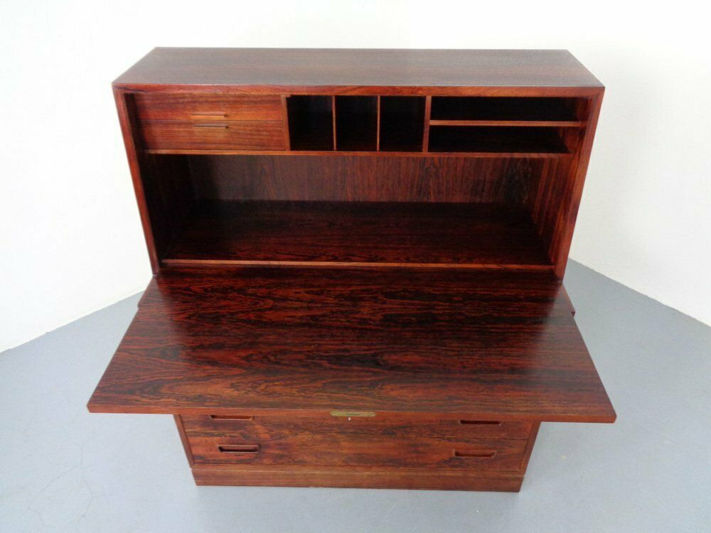 photo furniture Danish Rosewood Secretary By Arne Wahl Iversen For Winning Mobelfabrik, 1960s