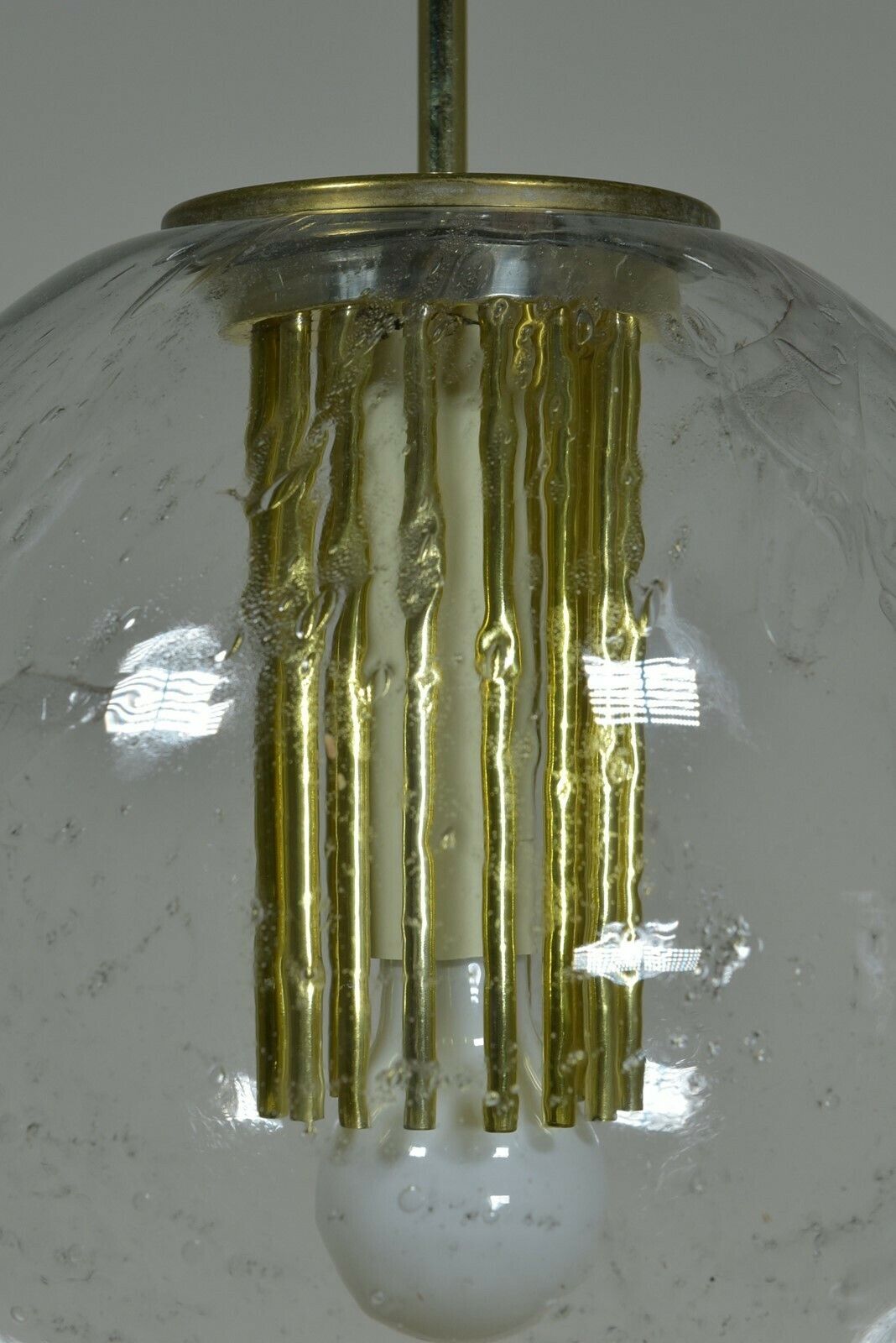 Vintage Bubble Globe Pendant By Doria Leuchten