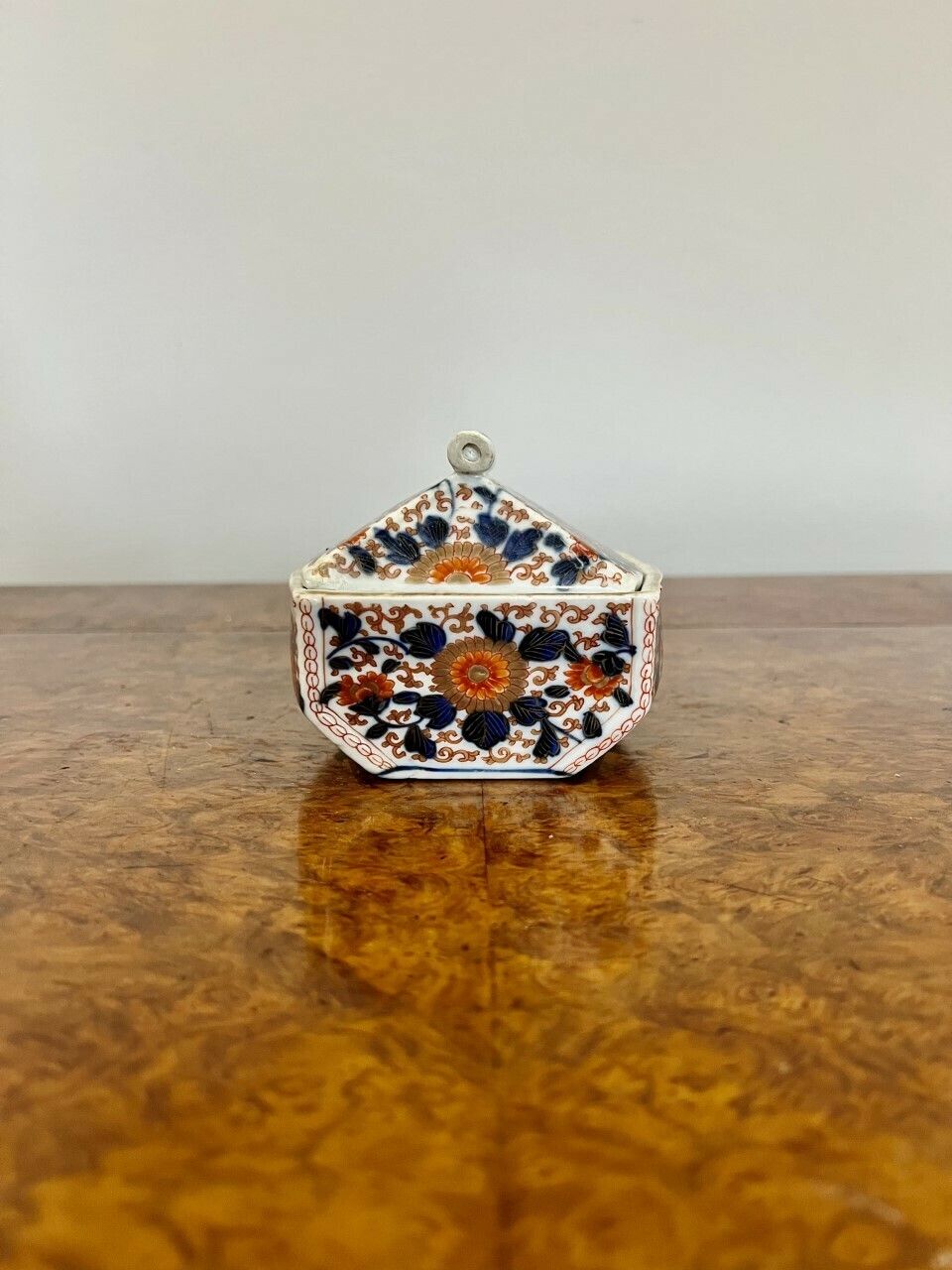Unusual Antique Japanese Imari Quality Boat Shaped Dish photo furniture