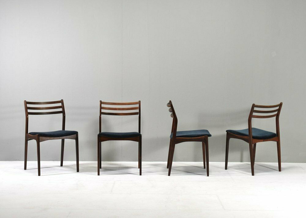Scandinavian Danish Dining Chairs By Johannes Andersen, Denmark, 1960s, Set Of 4 photo furniture