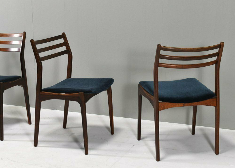 Scandinavian Danish Dining Chairs By Johannes Andersen, Denmark, 1960s, Set Of 4 photo 3727.36