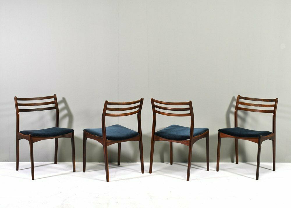 photo furniture Scandinavian Danish Dining Chairs By Johannes Andersen, Denmark, 1960s, Set Of 4