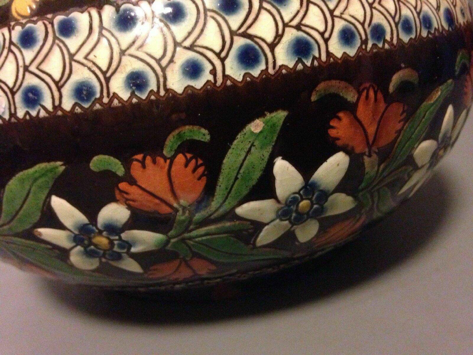 Antique Thoune Thun C19 Ewer Vase Jug Majolica Switzerland Wine Pitcher photo buy