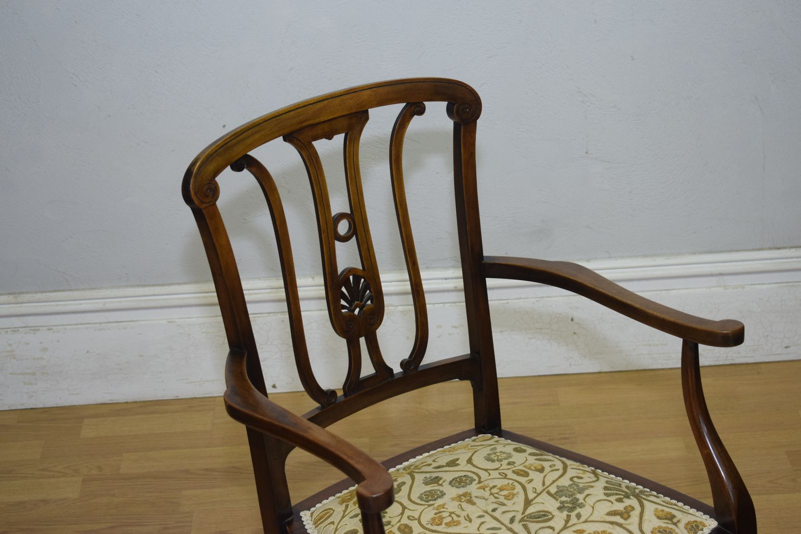 Furniture Edwardian Armchair, 1900s, Mahogany photo
