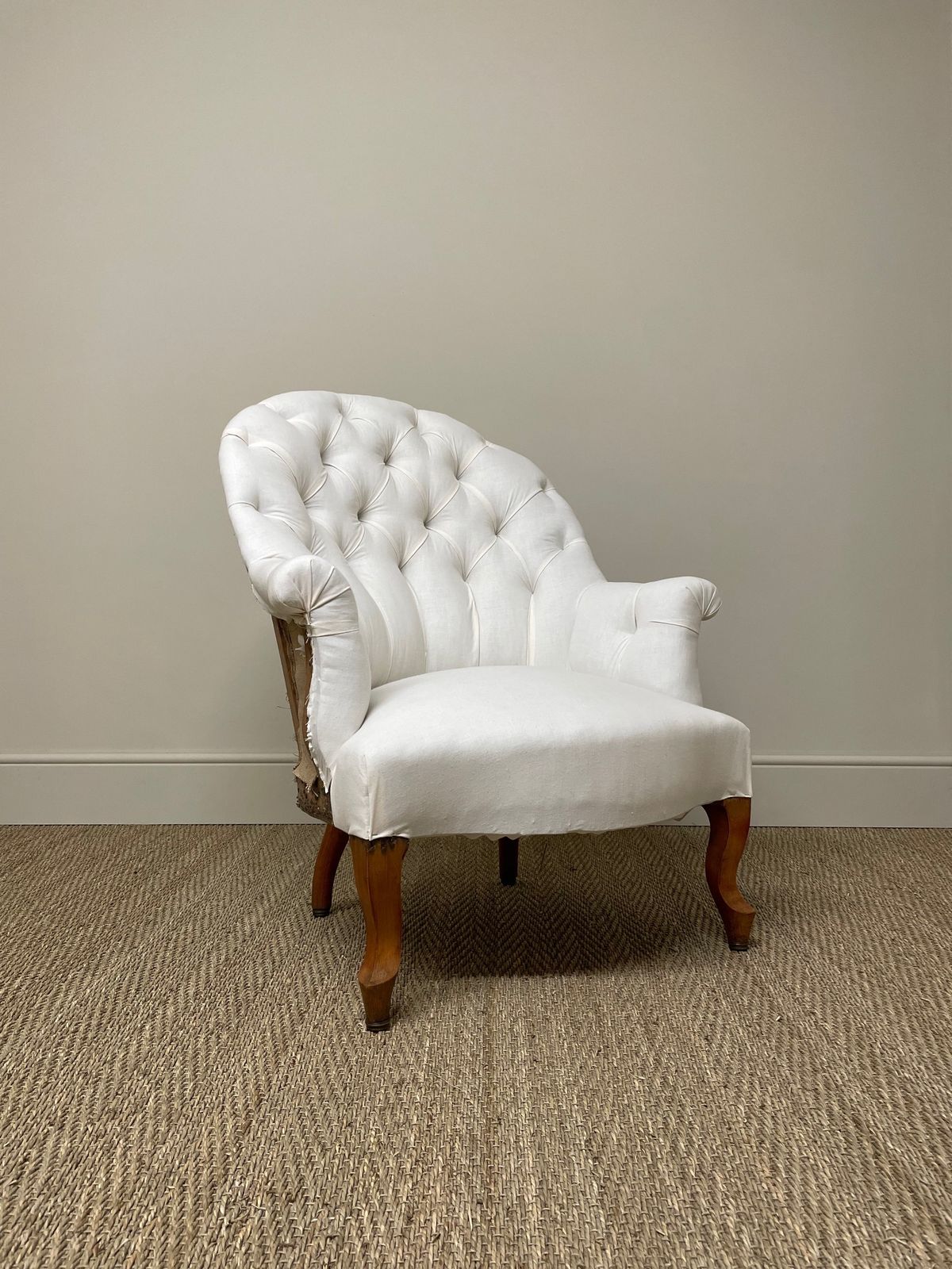 Napoleon III Tub Chair photo for sale