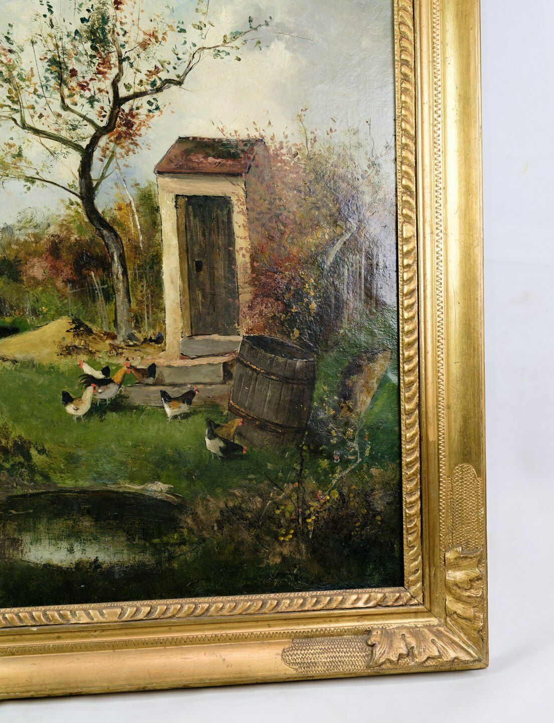 Oil Painting Landscape From 1881 photo for sale