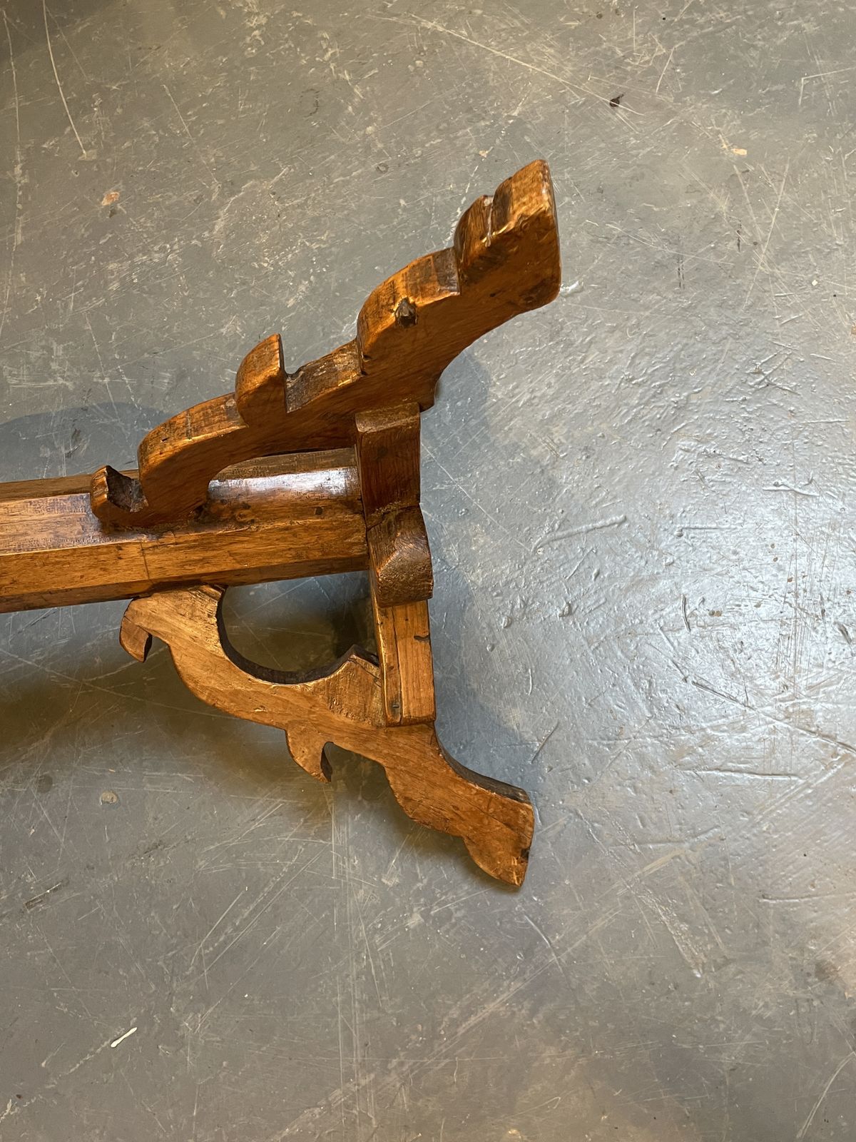 photo for sale C18th Rustic Pine Pedestle Table