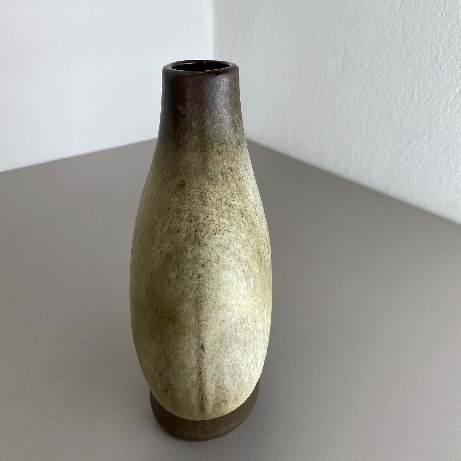 photo buy Fat Lava Ceramic Pottery Vase Gerda Heukeroth Carstens Tönnieshof Germany, 1970s