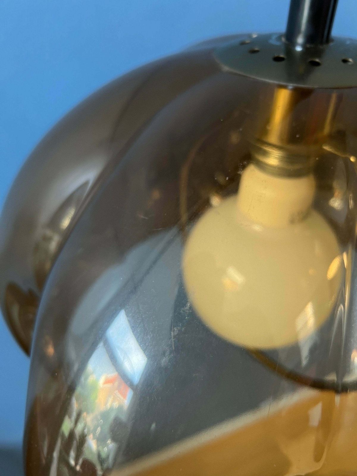 photo for sale Vintage Herda Space Age Hanglamp | Mid Century Lamp | Retro Jaren '70 Verlichting
