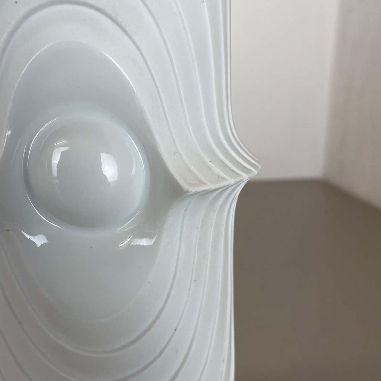 photo furniture Set Of 2 Original Porcelain Op Art Vase Made By Royal Bavaria Kpm Germany, 1970s