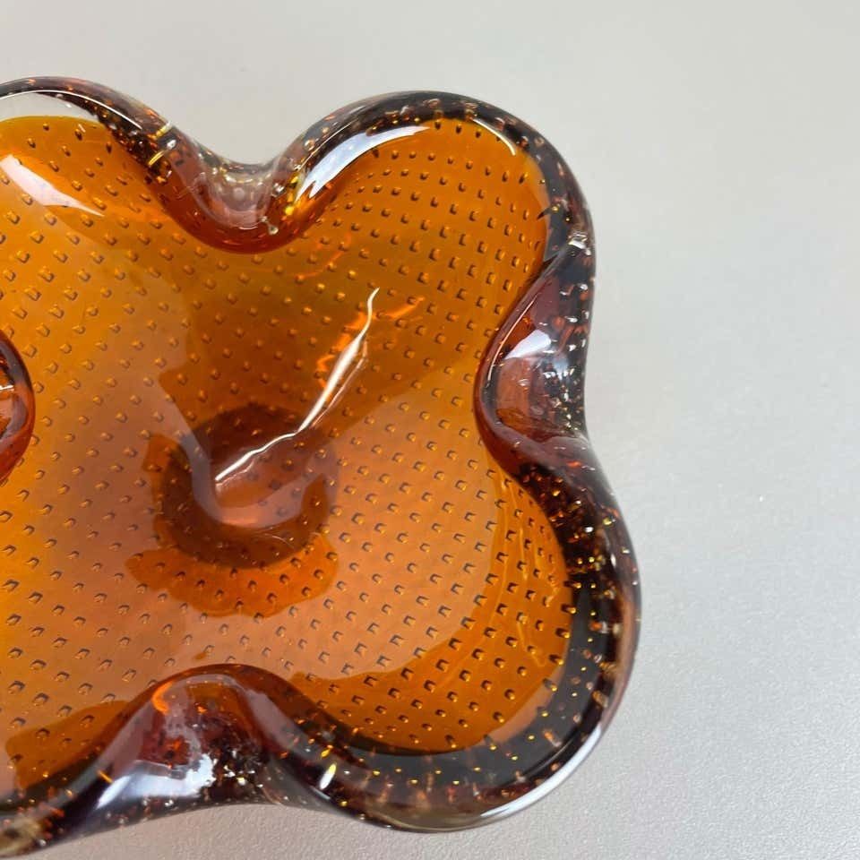 photo buy Set Of 2 Murano Glass Bowl Shells Ashtray Element By Venini, Italy, 1970s