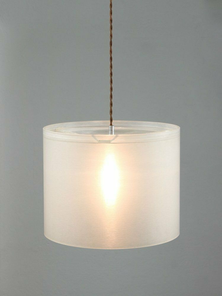 Vintage Italian Acrylic Glass Pendant Lamp, 1980s photo buy