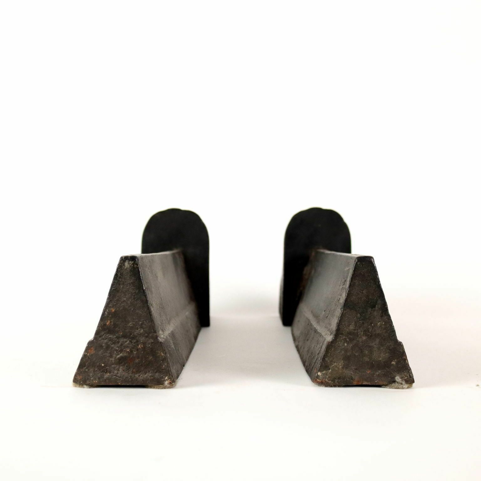 Couple Of Fireplace Andirons Iron Europe XX Century photo Home Decor
