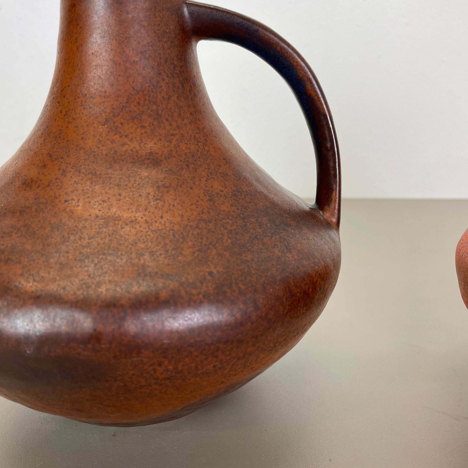 Set Of 2 Fat Lava Pottery Vases Heinz Siery Carstens Tönnieshof, Germany, 1970s photo buy