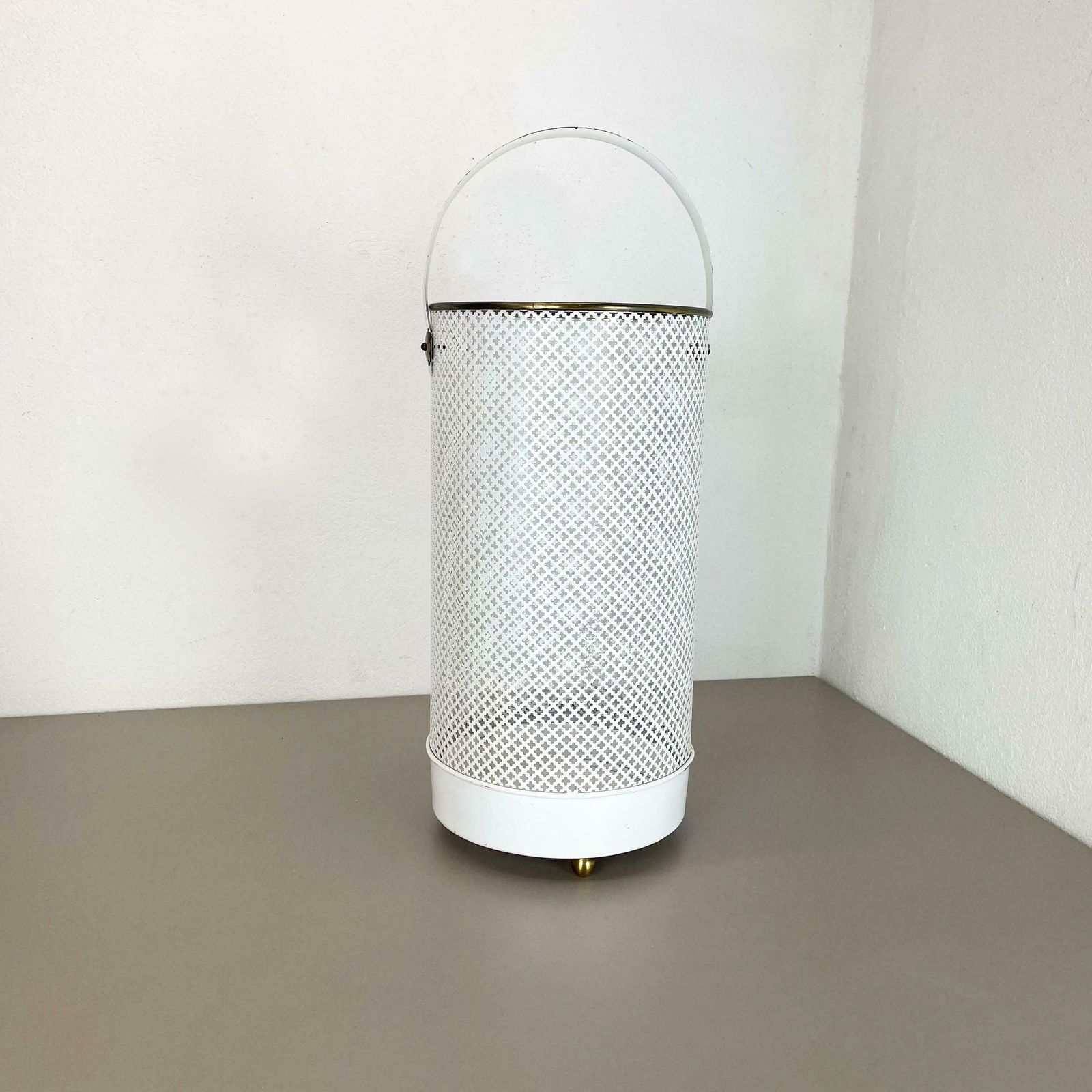 Original Mategot Style Umbrella Stand Vereinigte Werkstätten München Germany 50s photo for sale