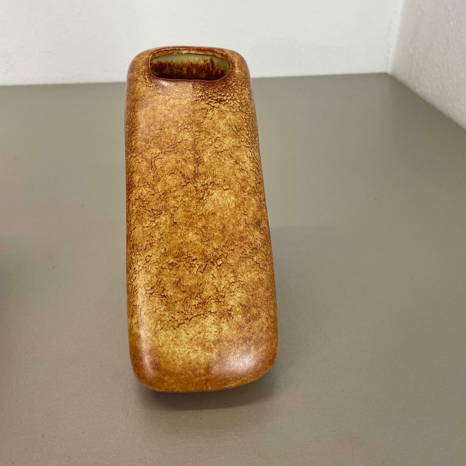 photo vinterior Set Of 2 Ceramic Studio Pottery Vases By Bertoncello Ceramics Italy 1970s