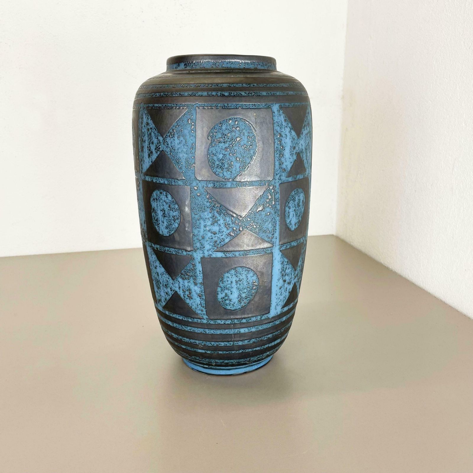 Fat Lava Ceramic Ankara Vase By Heinz Siery Carstens Tönnieshof Germany 1960s photo furniture