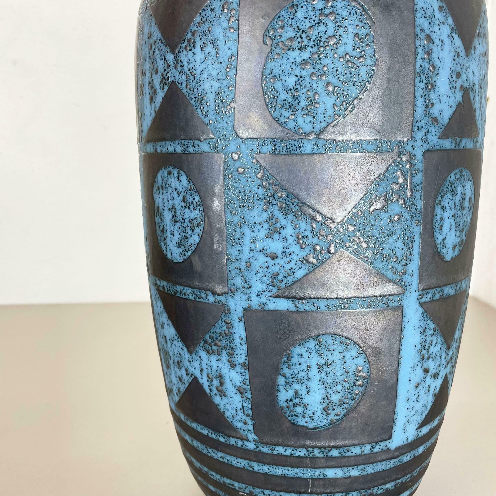 Fat Lava Ceramic Ankara Vase By Heinz Siery Carstens Tönnieshof Germany 1960s photo 592.0