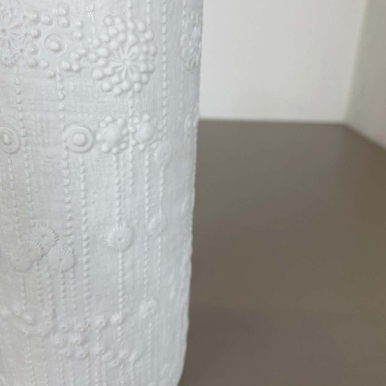 photo for sale Large Op Art Vase Porcelain Vase By Martin Freyer For Rosenthal, Germany