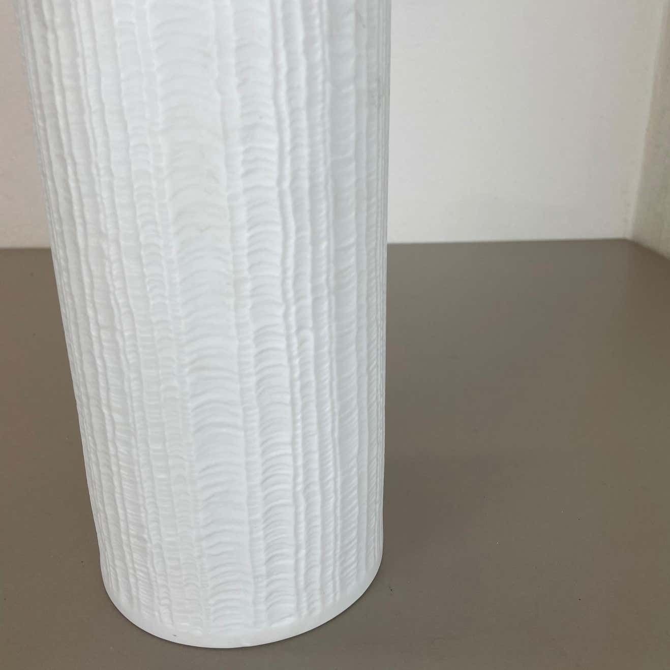 Large 32cm Op Art Vase Vase Heinrich Fuchs For Hutschenreuther, Germany, 1970s photo buy