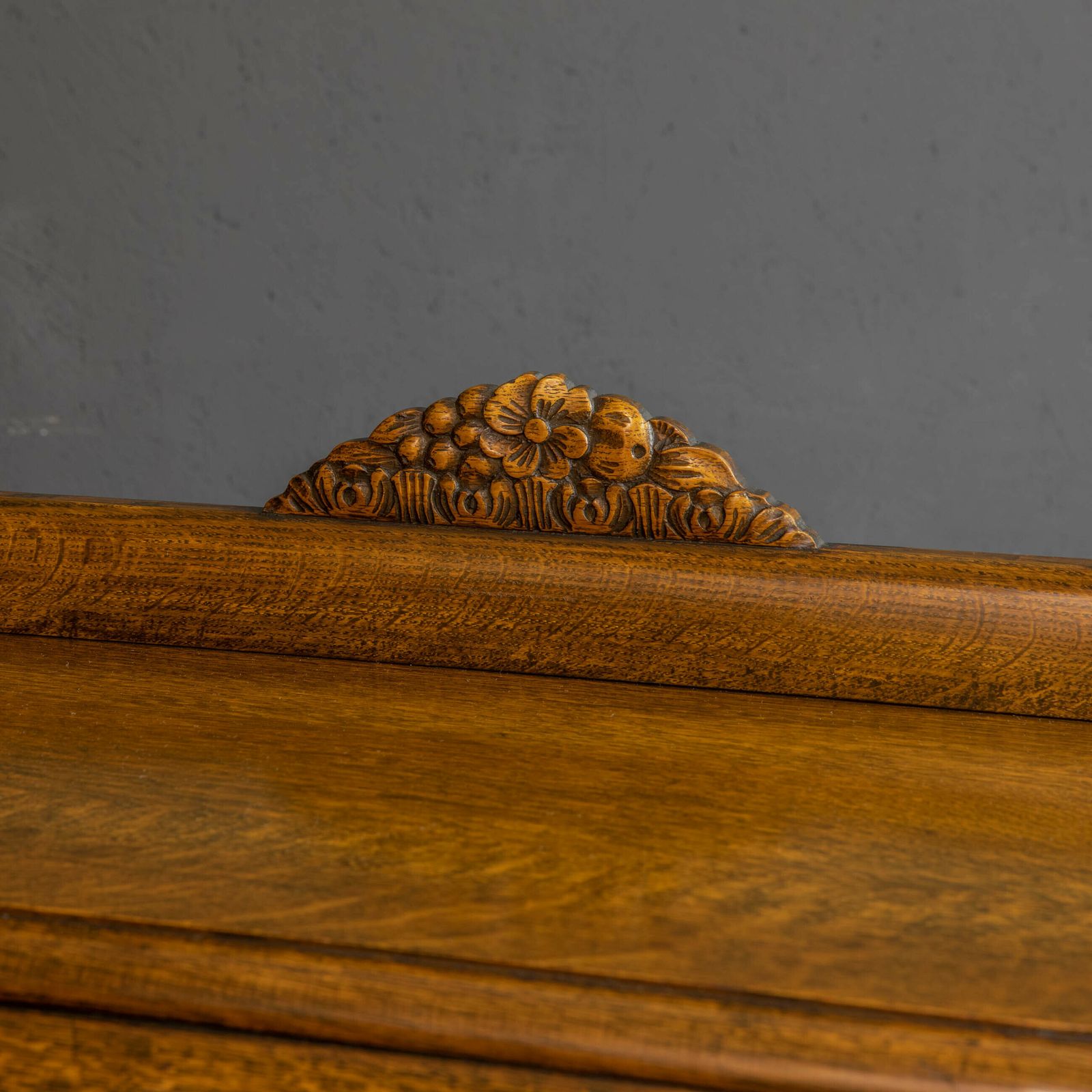 Early 20th Century Carved Oak Bookcase photo buy