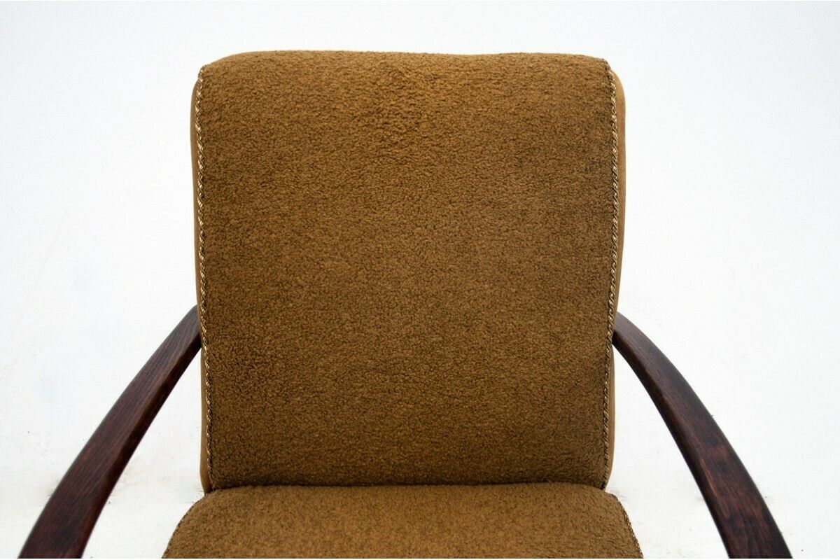 A Pair Of Art Deco Armchairs By J. Halabala From The 1930s Czech Republic photo vintage
