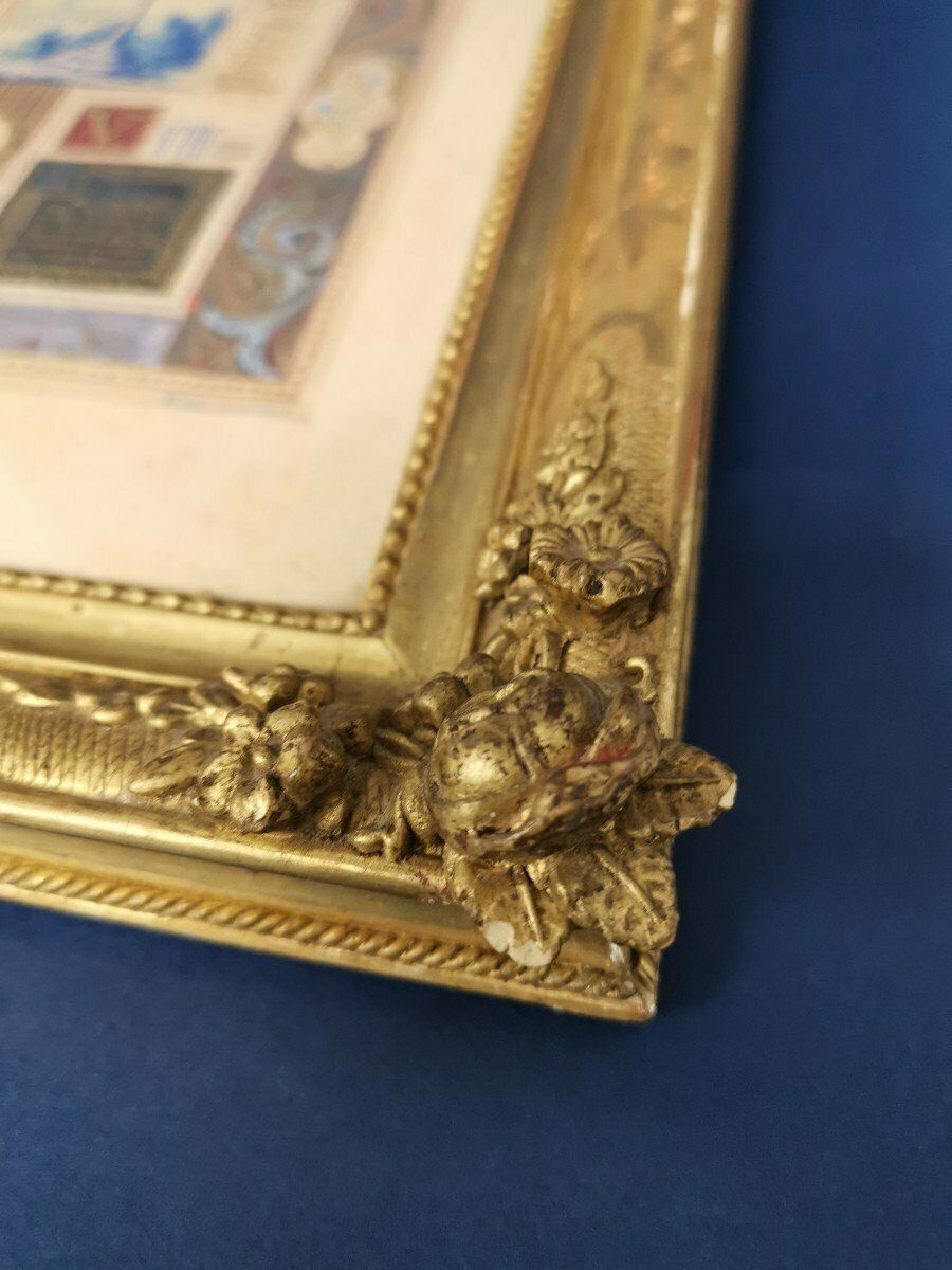 photo furniture Jean Midolle (actif vers 1830-1850), calligraphe. Enluminure religieuse