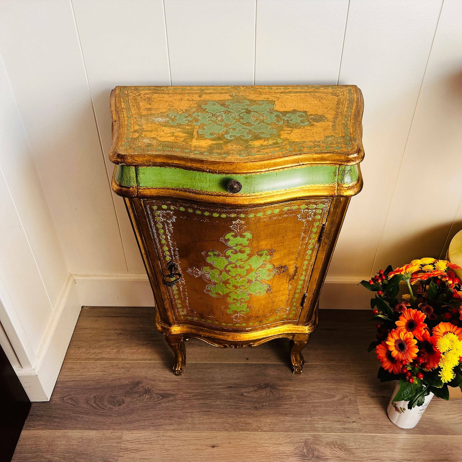 Vintage Display Cabinet, Venetian Cabinet With Key, Wood Display Cabinet, Home Design, Italian Furniture photo 1012.0