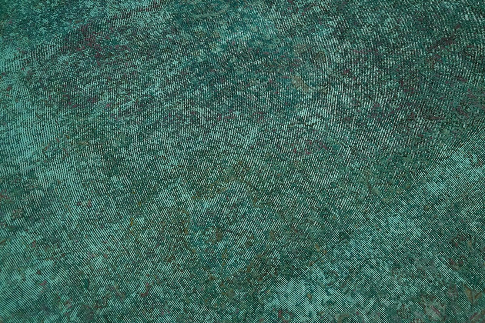 photo furniture Handmade Turquoise 395 X 300 Cm Over Dyed Large Area Rug