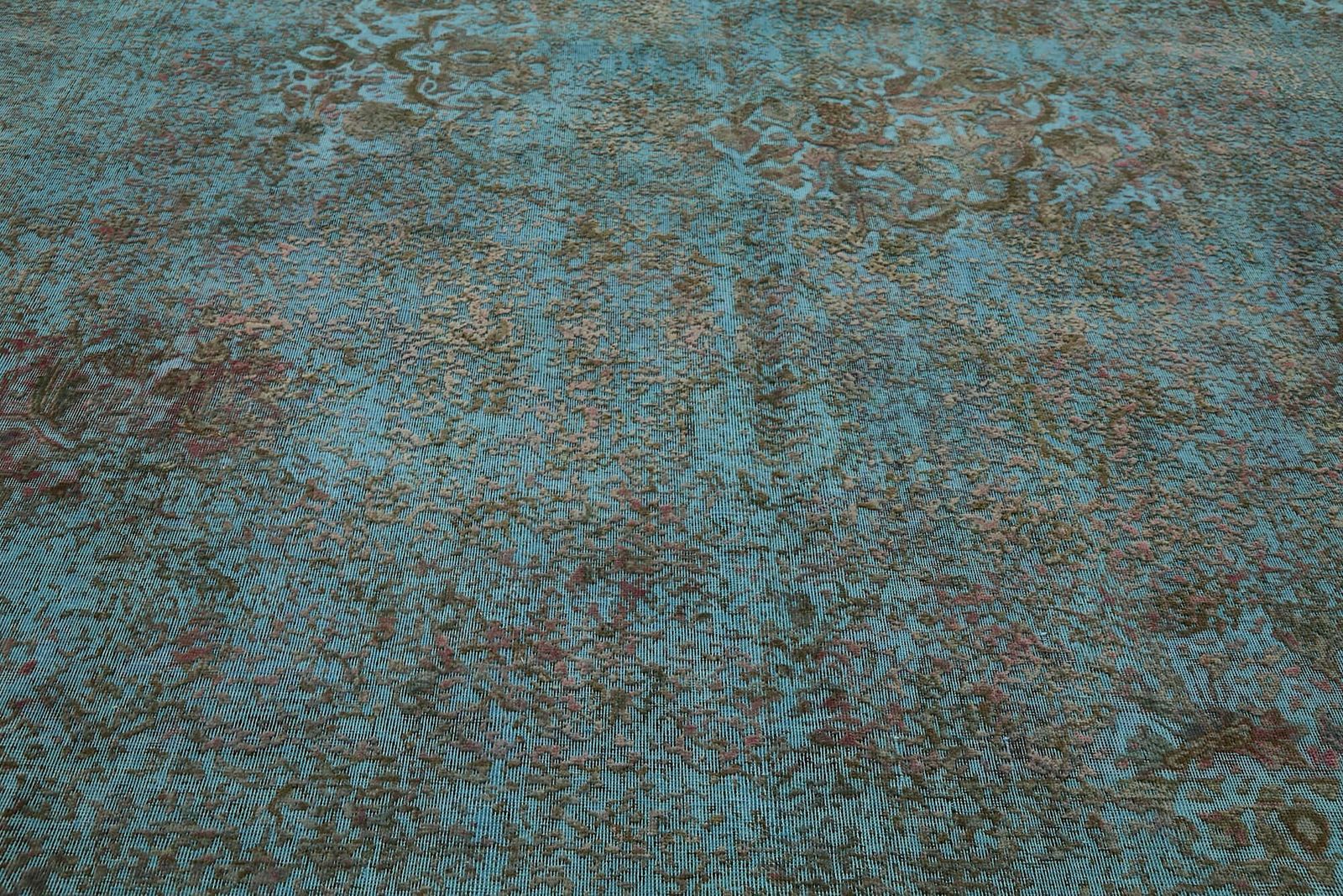 photo furniture Handmade Blue 380 X 294 Cm Over Dyed Large Area Rug